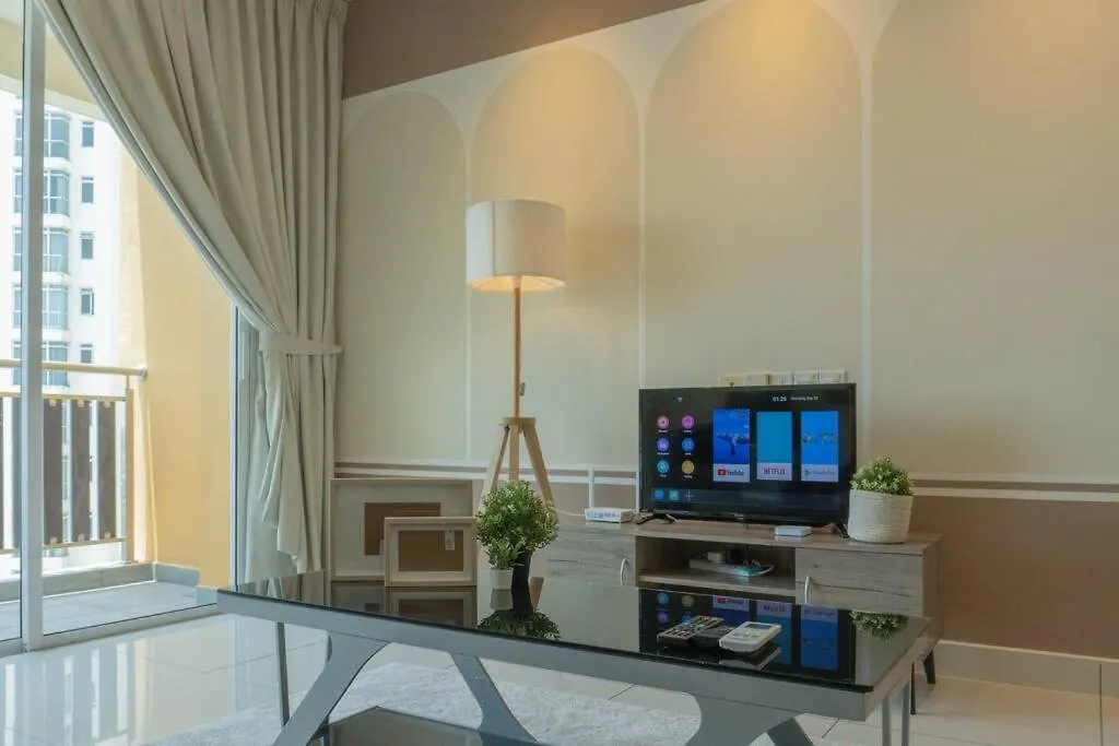 Apartmán Ksl A 3R3B 1-5Pax #Daya#Austin#Ikea#Aeon Johor Bahru
